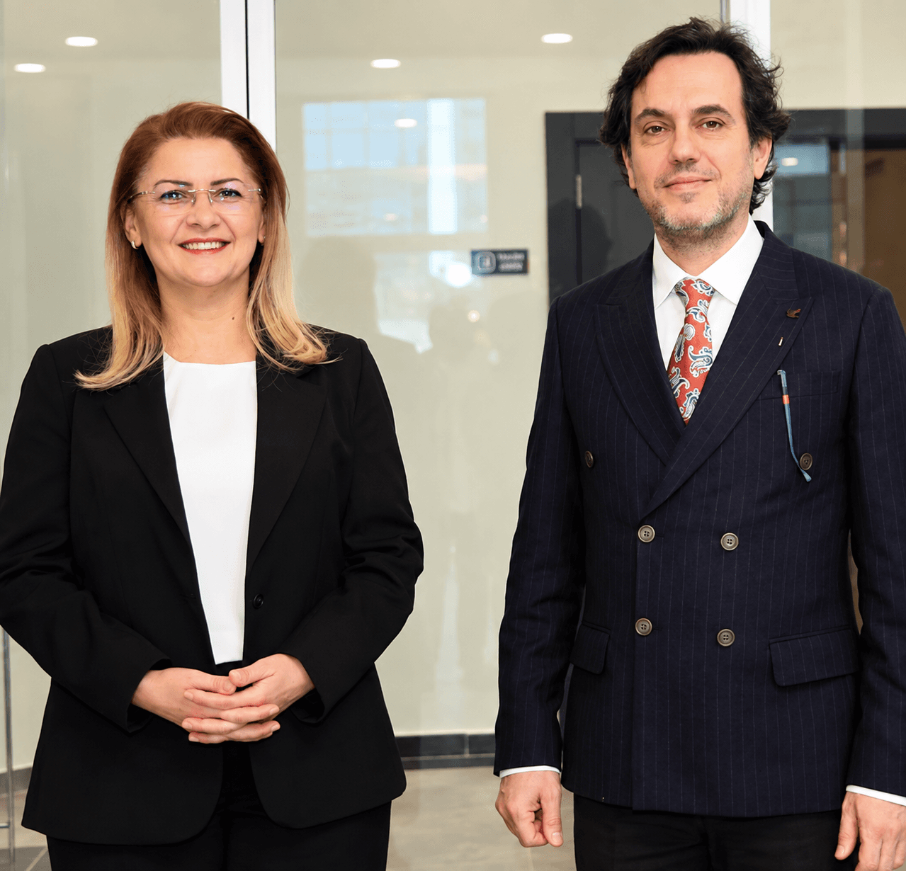 Bakırköy Belediye Başkanı Doç. Dr. Ayşegül Ovalıoğlu ve Evimiz Bakırköy Genel Müdürü Özgür Barışkan